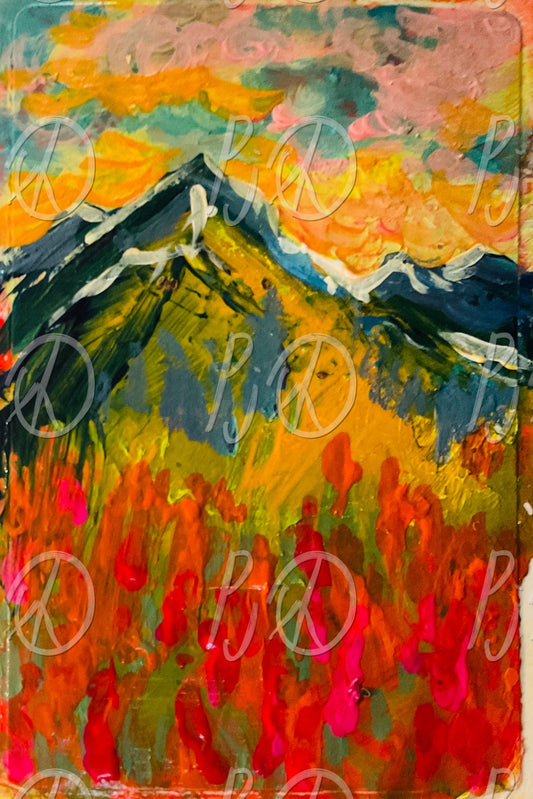 Fireweed and the Butte